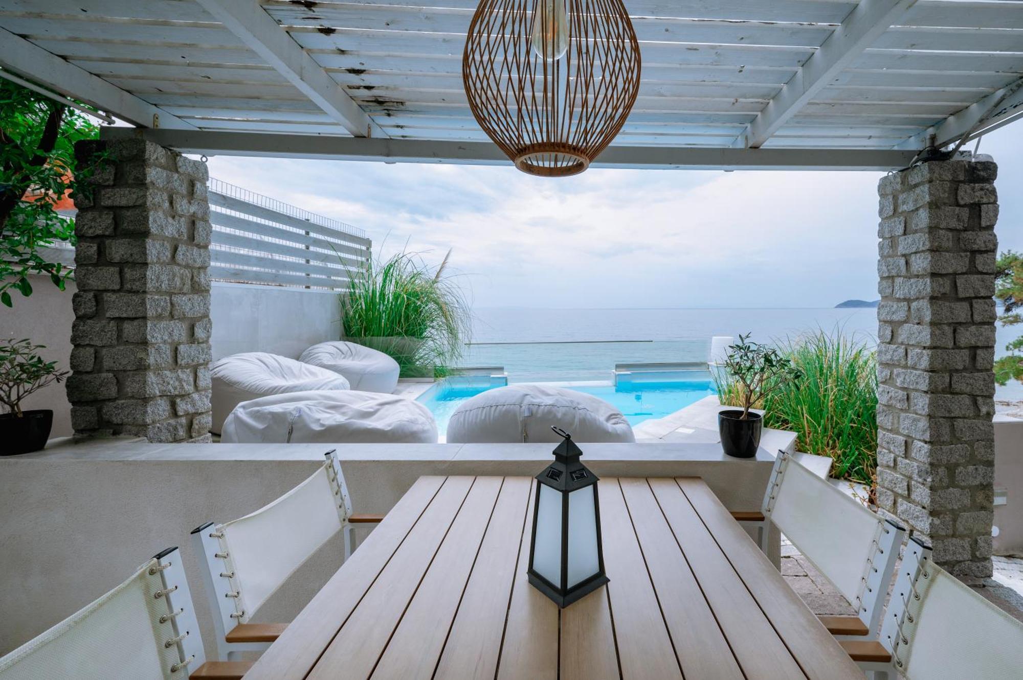 Ktima Papaoikonomou Apartment Potos Ngoại thất bức ảnh