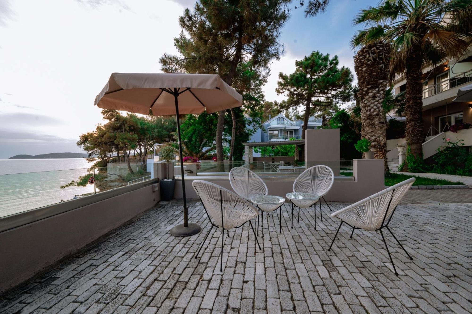 Ktima Papaoikonomou Apartment Potos Ngoại thất bức ảnh