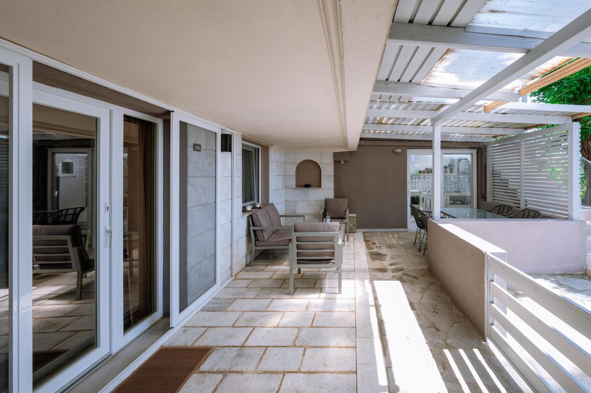 Ktima Papaoikonomou Apartment Potos Phòng bức ảnh